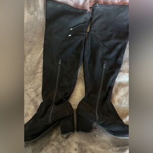 Lane Bryant over the knee boots